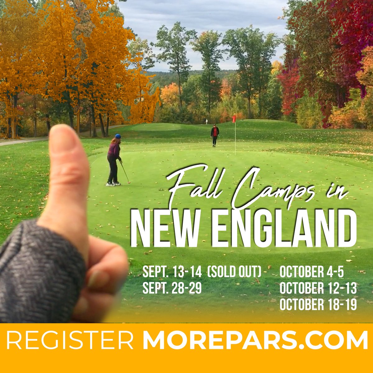 GetMorePars's tweet image. UPCOMING FALL MORE PARS CAMPS
Immersive Camps for lots of Pars!
Explore Camps at morepars.com

#golfinstruction #golfing #golfswingtips #golfisfun #golftime #golfcoach #golfcoaching #golftip #lovegolf #pga #golf #golftips #golfswing #golfer #swingtips #golflessons