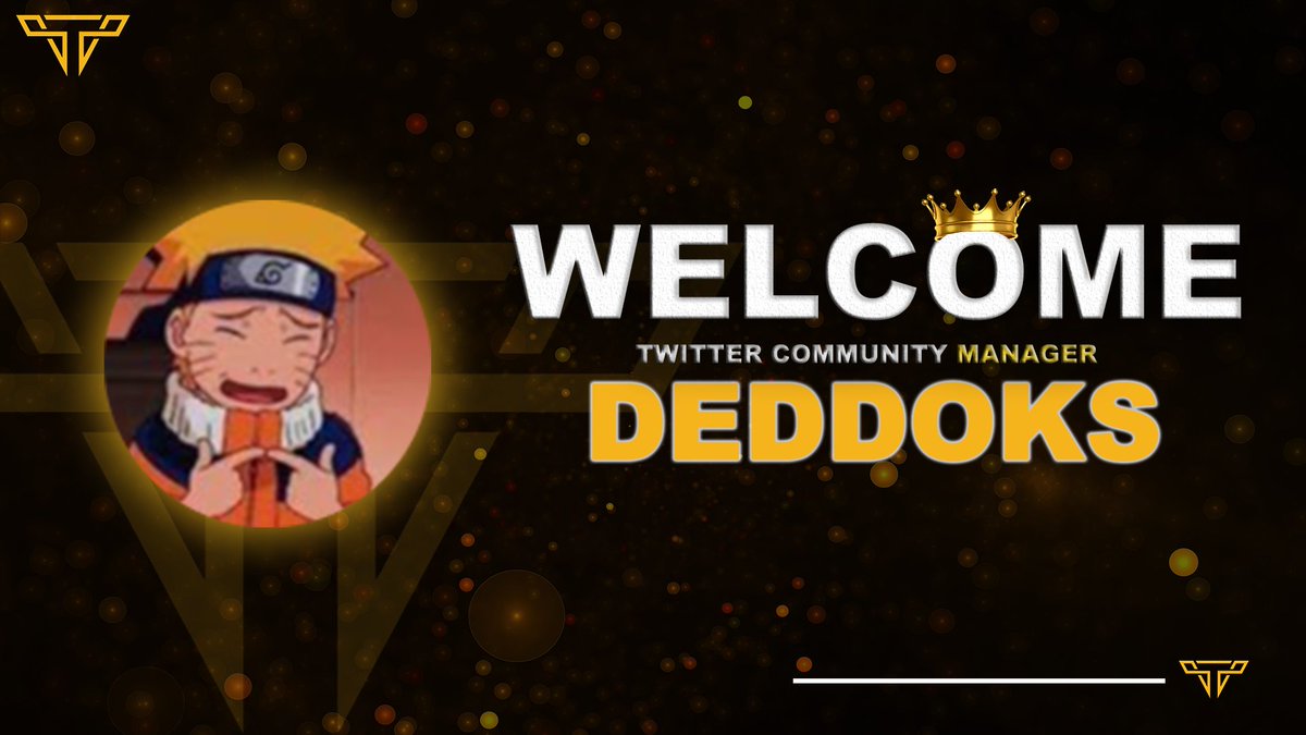 Welcome to our godly Community Manager <a href="/Deddoks/">Deddoks</a> 😎 #RaiseTHD ⚡