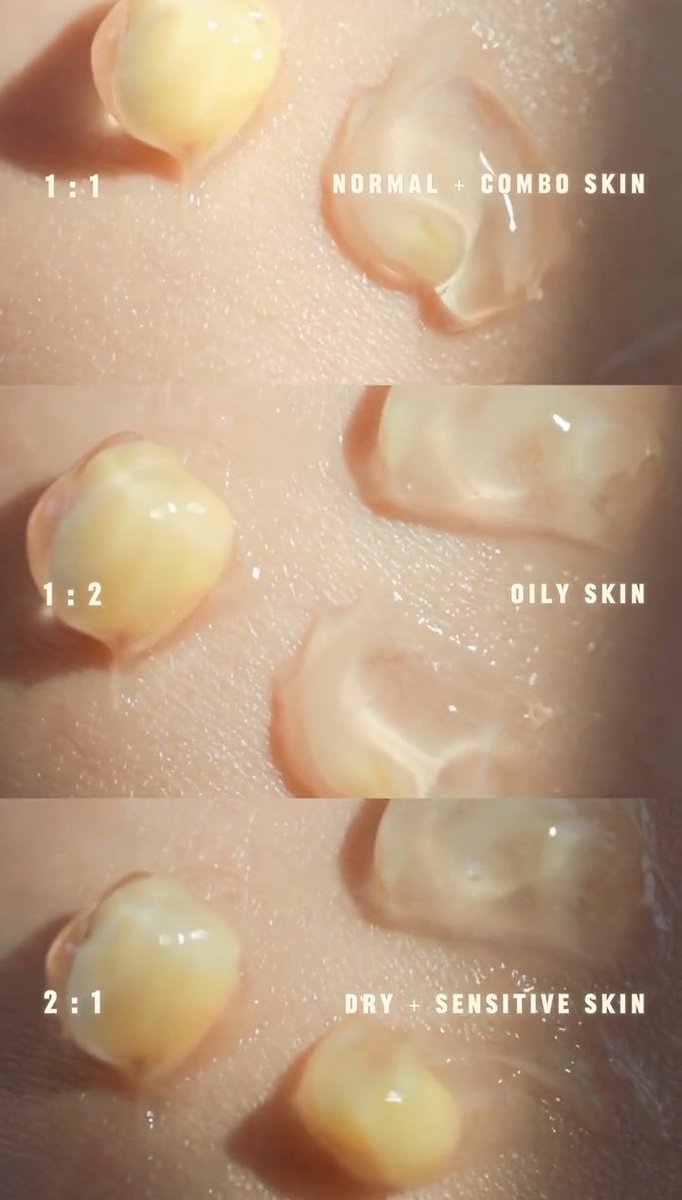 This is a sign yang korang kena try vitamin C cream yang nii — s.shopee.com.my/8zm2kObWYi

Cream ni combination capsule + gel jadi make sure korang guna ratio yang sesuai dengan skin concern korang macam gambar kat bawah nii tauu

Save sesiap nanti senang nak tengok balik 🔖