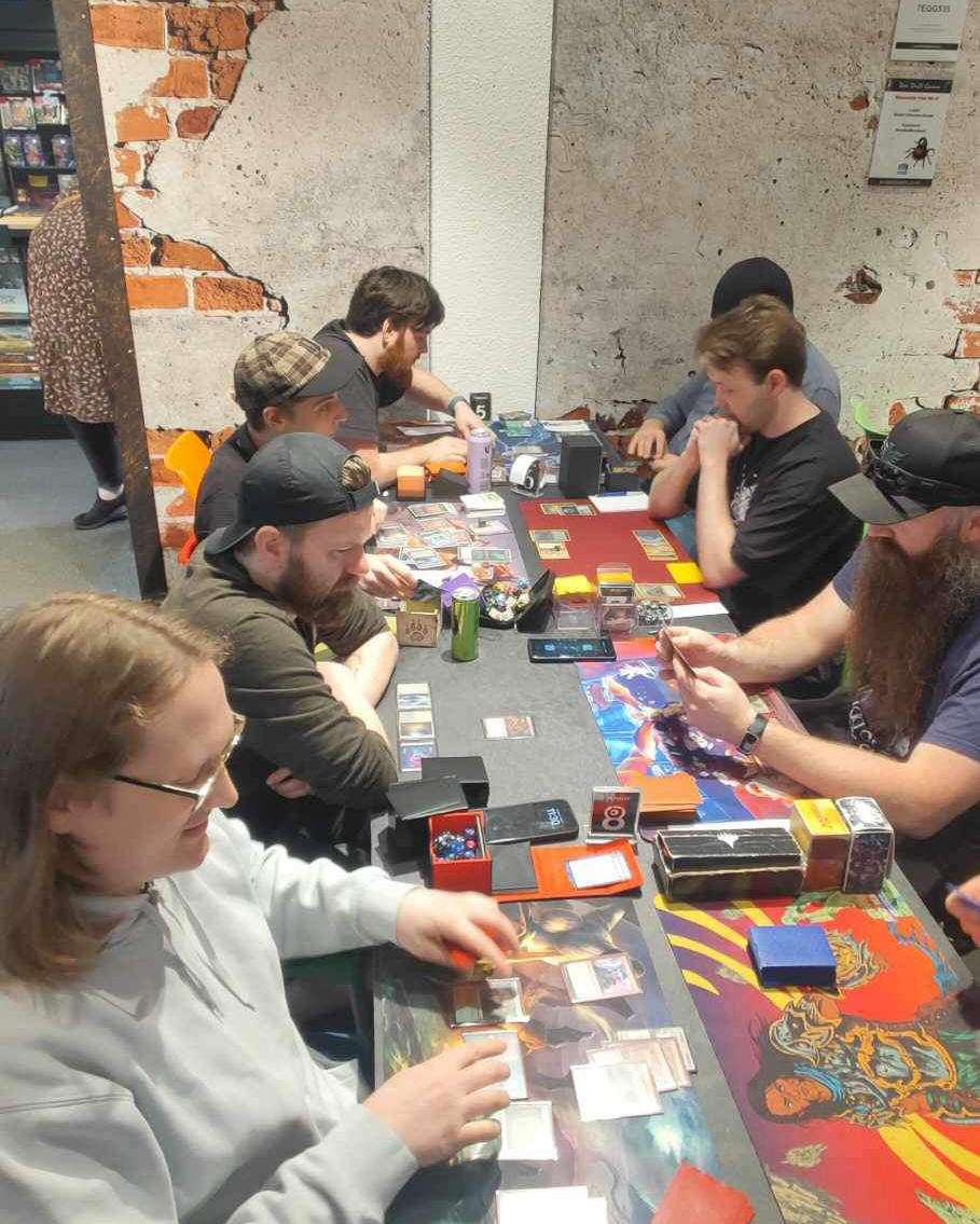 bea_dnd's tweet photo. It’s a busy morning here at Bea DnD Games! We’ve got our sold out Bloomburrow WPN Premium Store Champs event popping off and our regular Star Wars Unlimited draft!! Let’s play some TCG!!

#tcglife #mtgstandard #storechamps #wpnpremium #starwarsunlimited #beadndgames https://t.co/XXaHZ1KlDs
