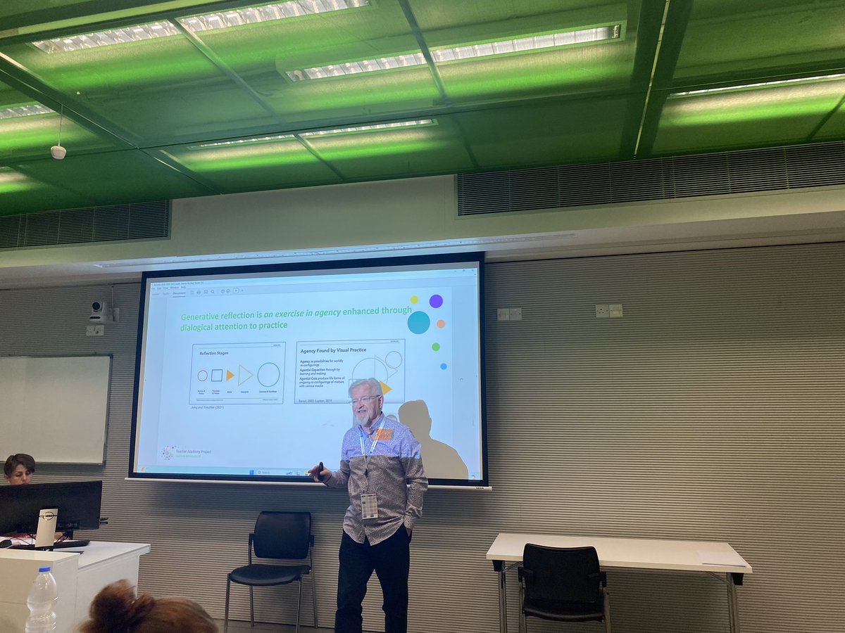 Well done <a href="/_conorgalvin/">Conor Galvin</a> <a href="/SchoolofEdUCD/">UCD School of Education</a> on an excellent presentation of the MaRIA framework for teacher reflection as part of tap-ts.eu <a href="/EUErasmusPlus/">Erasmus+</a>  @ECER_EERA #ECER2024