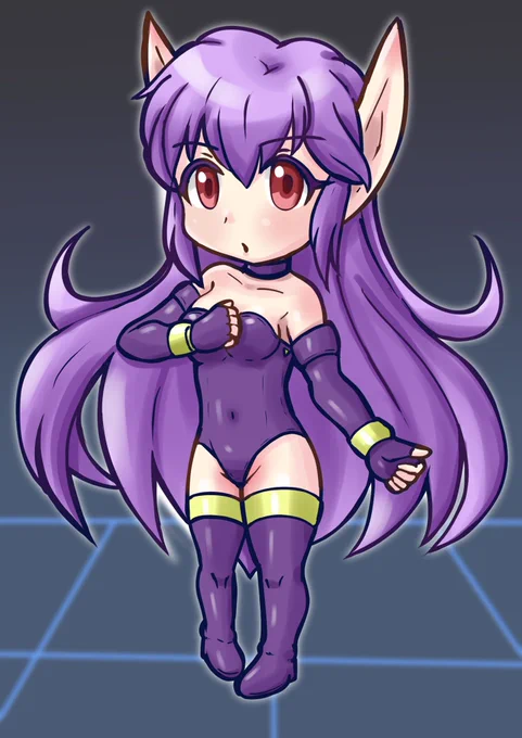 ネイ生誕祭後夜祭はちょっと前に描いたSDネイ2枚目はアレンジ装備バージョンです #ネイ生誕祭後夜祭#ネイ生誕祭2024 #ネイ生誕祭 