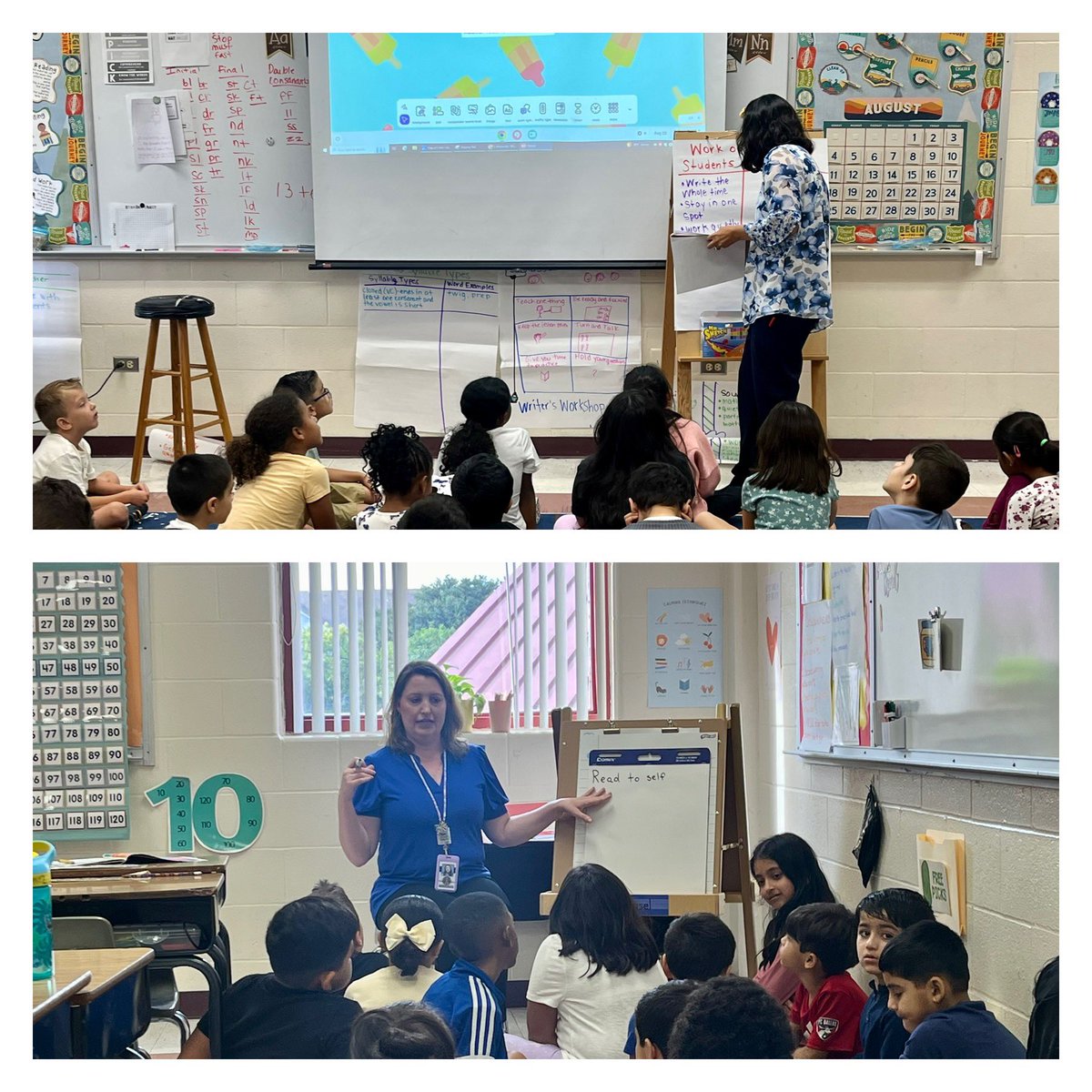 Establishing Daily 5 structures and building independence! Great things happening in Second Grade! <a href="/NISD/">Northside ISD</a> #WeAreMcDermott