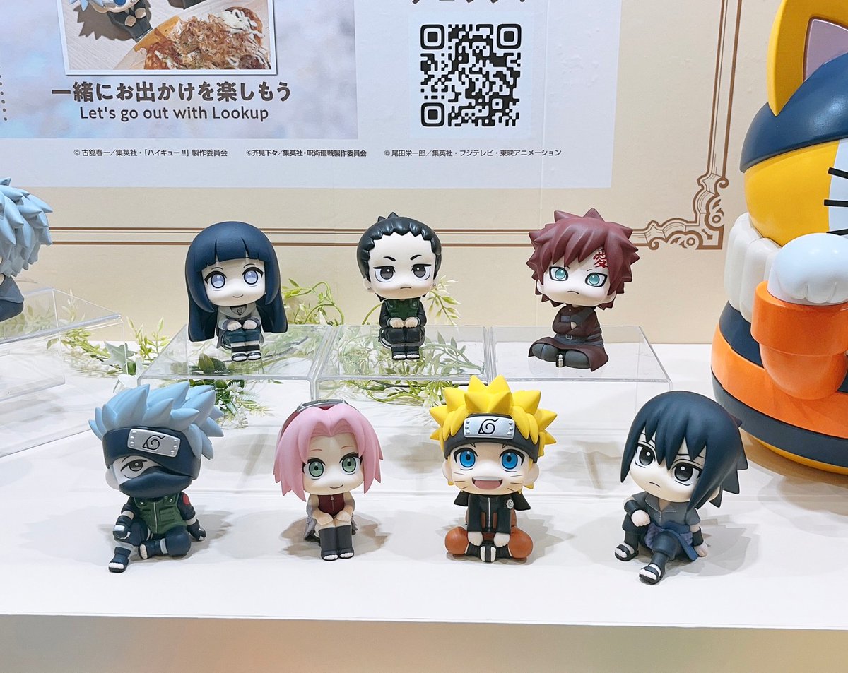 megahouse_tori's tweet photo. 【#東京おもちゃショー2024】
||◤ #るかっぷ NARUTO◢||

一挙展示中🌟

会場：東京ビッグサイト

NARUTOのみんなが勢揃い！
皆が並ぶとNARUTOの世界が広がるメガ～👀

https://t.co/wqhhBtf30l
#NARUTO
#るかっぷのいる生活 https://t.co/vOrsZ9WIr7