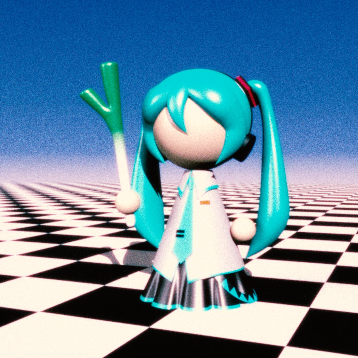 IsometricPixel's tweet image. 90s SGI Miku
#HatsuneMiku #初音ミク生誕祭2024