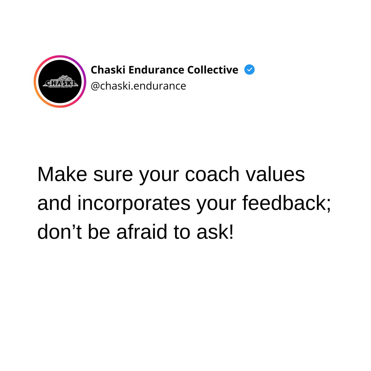 Effective coaching is a two-way street. Make sure your voice is heard. #TwoWayCommunication #FeedbackMatters
