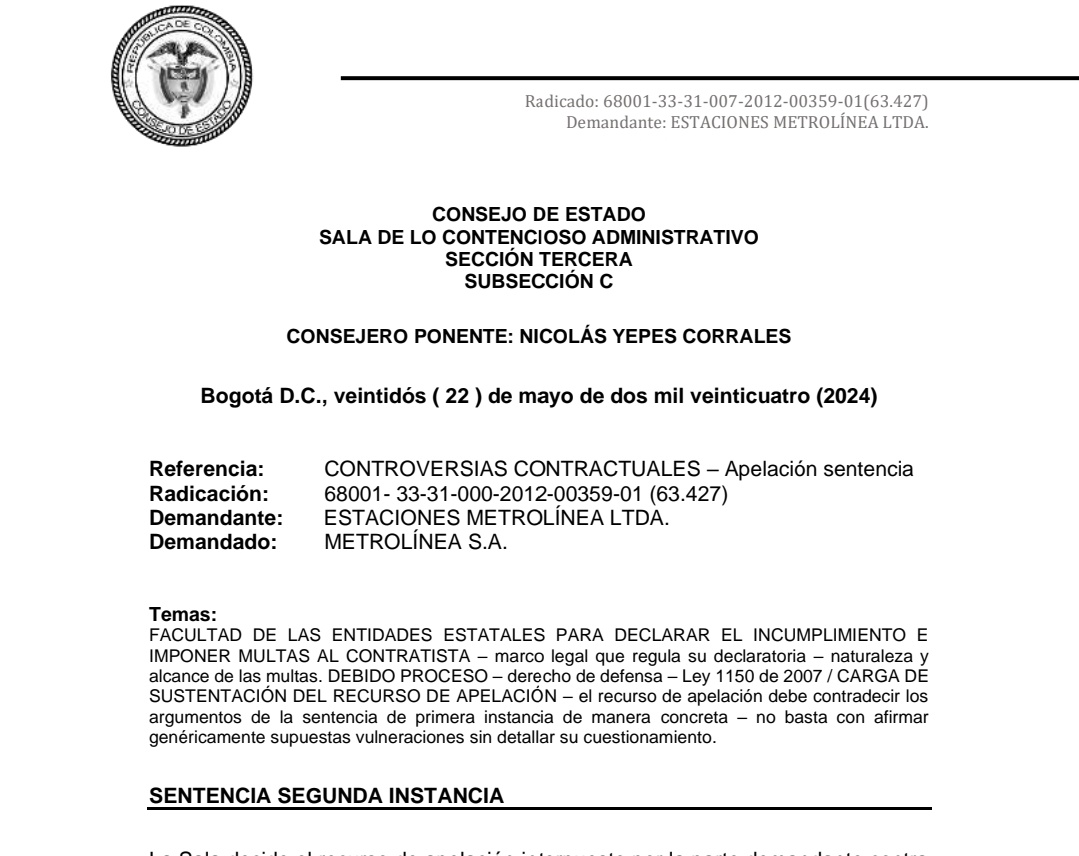 cabogadosa1's tweet photo. Facultad para declarar el incumplimiento contractual e imponer multas al contratista/ marco legal que regula su declaratoria – naturaleza y alcance de las multas. DEBIDO PROCESO – derecho de defensa
https://t.co/zdDqZVYOuc https://t.co/dwC40g4ShH