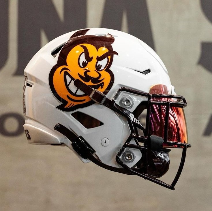 ASU Sparky alternate helmet. 👍👎?