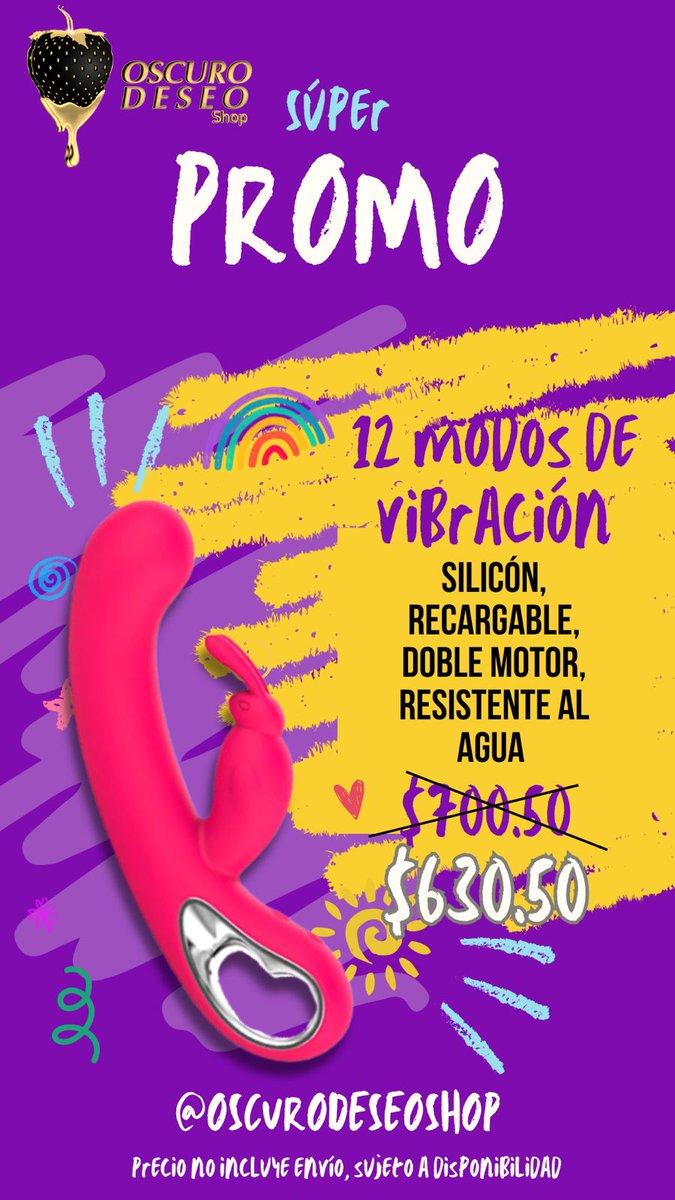 itzelasesora's tweet photo. ¡No te pierdas nuestra promoción especial! Descubre el nuevo ANNA a un precio irresistible y lleva tu placer al siguiente nivel. Solo por tiempo limitado en Oscuro Deseo Shop. ¡Aprovecha ahora! #OscuroDeseoShop #ConoceTuLadoOscuro #PlacerParaTodos https://t.co/oj3q4iw3i8