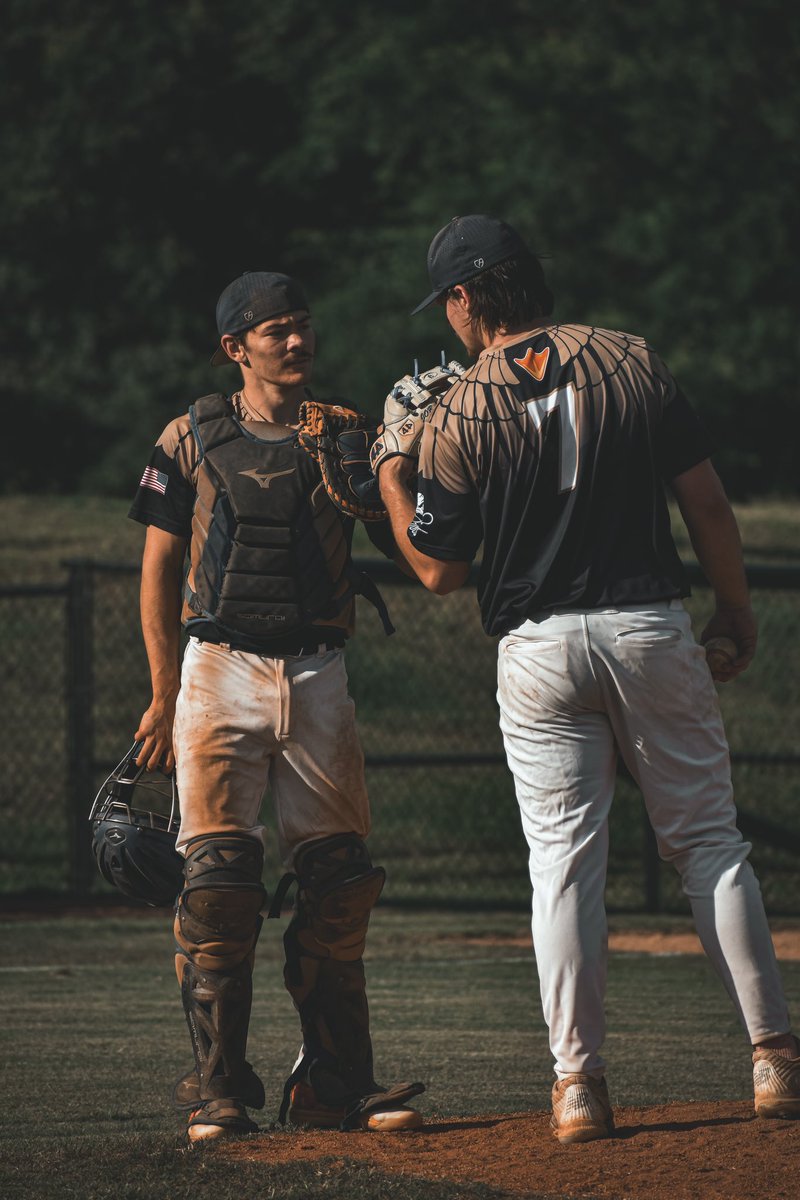carolinaducks's tweet photo. This summer, the Carolina Ducks had a secret weapon behind the plate, and his name is Chase Gora. 
Chase was a stalwart defender who caught an impressive 60% of the innings for the Ducks this summer. Chase was the one calling the pitches, framing the balls, and throwing out runners because that’s what he does.
Playing catcher one of the most physically demanding positions in baseball, requiring not just skill but also an incredible amount of toughness. Chase proved this summer that he's got what it takes to withstand the grind.
As Chase heads  to West Virginia Wesleyan, he carries with him the experience and confidence gained from a challenging summer. His journey is just beginning, but if this summer is anything to go by, we can expect to see great things in the years to come. Here's to Chase Gora, the freshman with the heart of a Duck proving that sometimes, the real stars are behind the scenes, or in this case, behind the mask. @WVWesleyan @ChaseGora #quackattack #carolinaducks #gsoducks #flockem