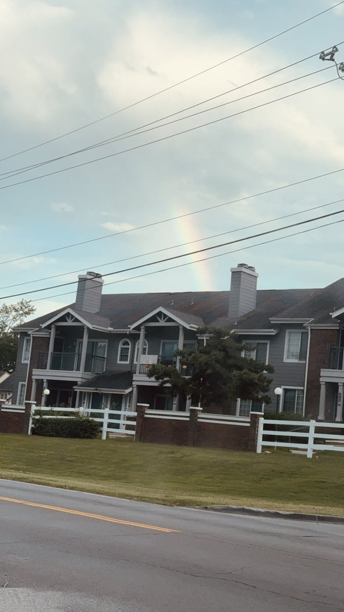 Haven’t seen a rainbow in such a long time 🥰🥰