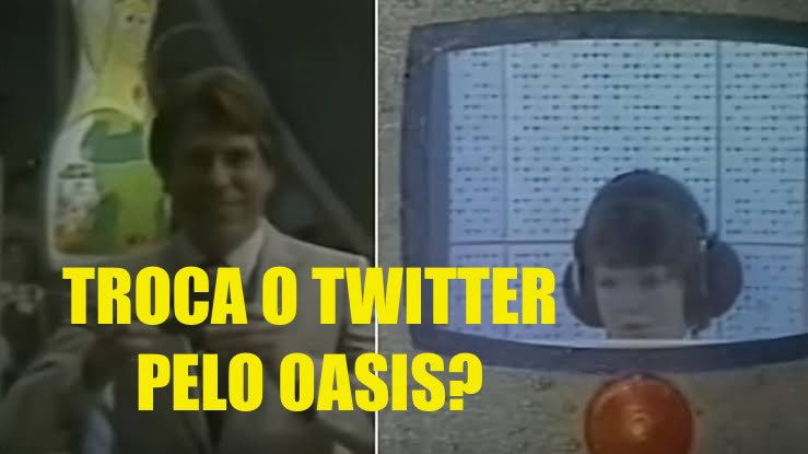 alyssonweb's tweet photo. TROCAM O TWITTER PELO OASIS? https://t.co/CDkml4EyKw