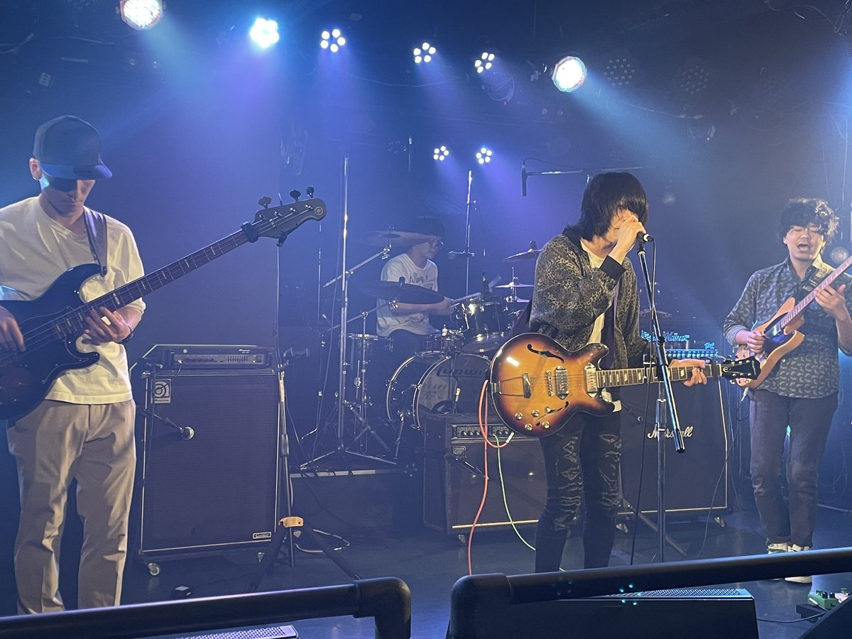 2024.8.30(金)
「世界むてき化計画vol.1」

【セットリスト】
1.ホオズキの味
2.安田団地前
3.アンダーグラウンド・アイドル・ギャング(新曲)
4.TOO FAST TO LIVE TOO YOUNG TO DIE
5.夜光

これにてライブ活動をしばしお休みしますが必ず帰って来ます！また会いましょう！