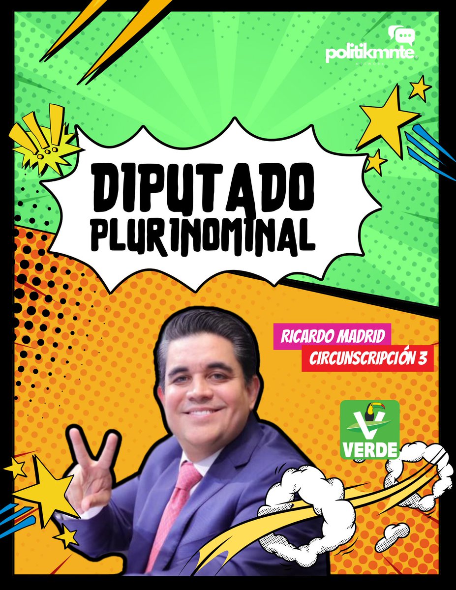 ¿Conoces a los 11 Diputados y Diputadas Federales que representarán a Sinaloa en la Legislatura LXVI? 🇲🇽

Por la vía Plurinominal de el Partido Verde es <a href="/RicardoMadridP/">Ricardo Madrid</a> 

#Politikmnte