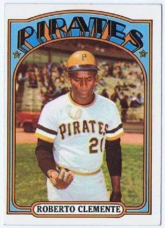 VanderlansJim's tweet image. I always loved the 1972 #Topps Roberto Clemente #baseballcard. It seemed to have a certain coolness and mystique to it.
#MLB #Pittsburgh #Pirates
#RememberingRoberto 2️⃣1️⃣