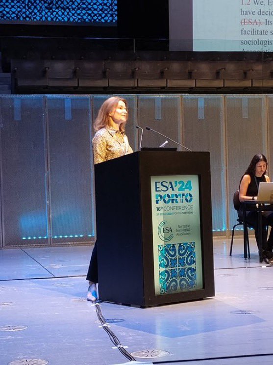 FES Sociología (@fes_sociologia) on Twitter photo We extend our congratulations to <a href="/KajaGadowska/">Kaja Gadowska</a> on her election as the new President of <a href="/ESA_Sociology/">European Sociological Association</a> for the term 2024-2026! We extend our congratulations to <a href="/KajaGadowska/">Kaja Gadowska</a> on her election as the new President of <a href="/ESA_Sociology/">European Sociological Association</a> for the term 2024-2026!