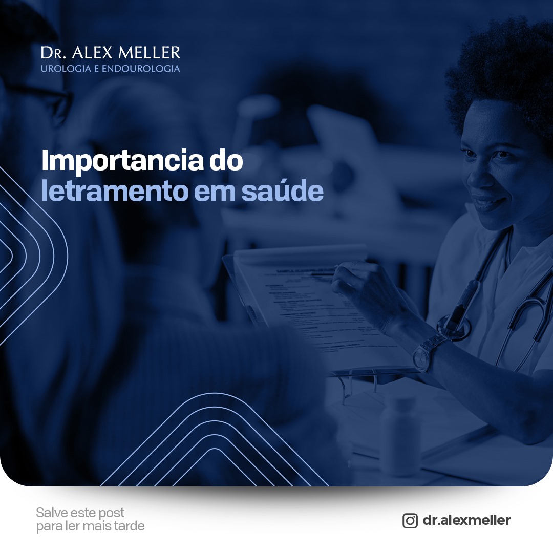Letramento em saúde se refere à capacidade de uma pessoa obter, processar e compreender informações e serviços considerados necessários para tomar decisões importantes sobre a sua própria saúde. 

Para conseguir isso, o paciente precisa conseguir usar e interpretar textos...

-&gt;