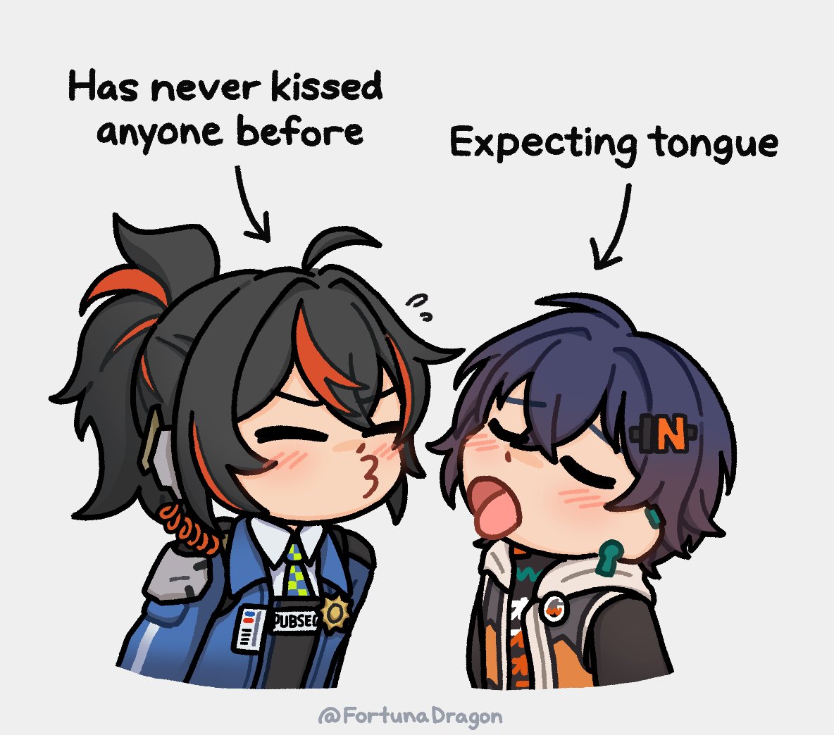 their first kiss
#zzzero #ゼンゼロ 
#zhuyuan #bellezzz #zhubelle