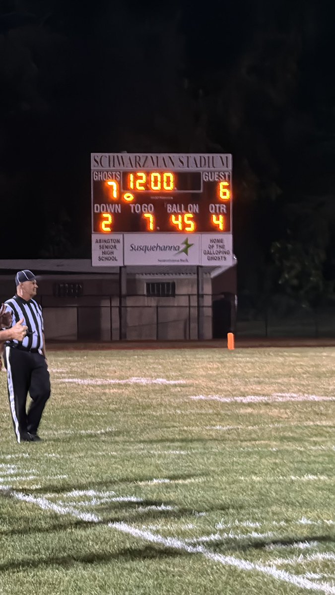 Mr. Monaghan (@mrmonaghanhst) on Twitter photo End of the 3rd Quarter Tigers still trail Abington 7-6.
<a href="/SOLsports/">SOLsports</a> <a href="/TrumanTigerBTSD/">TrumanTiger Pride</a> <a href="/HSTstudentsec/">HST Student Section</a> <a href="/BTSDAthletics/">Truman Athletics</a>
#btsdtigers End of the 3rd Quarter Tigers still trail Abington 7-6.
<a href="/SOLsports/">SOLsports</a> <a href="/TrumanTigerBTSD/">TrumanTiger Pride</a> <a href="/HSTstudentsec/">HST Student Section</a> <a href="/BTSDAthletics/">Truman Athletics</a>
#btsdtigers