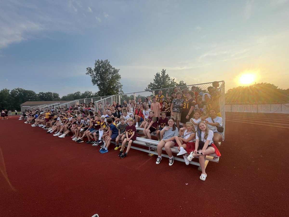 Friday night lights! Go Shoremen! <a href="/AvonLakeSchools/">Avon Lake Schools</a>