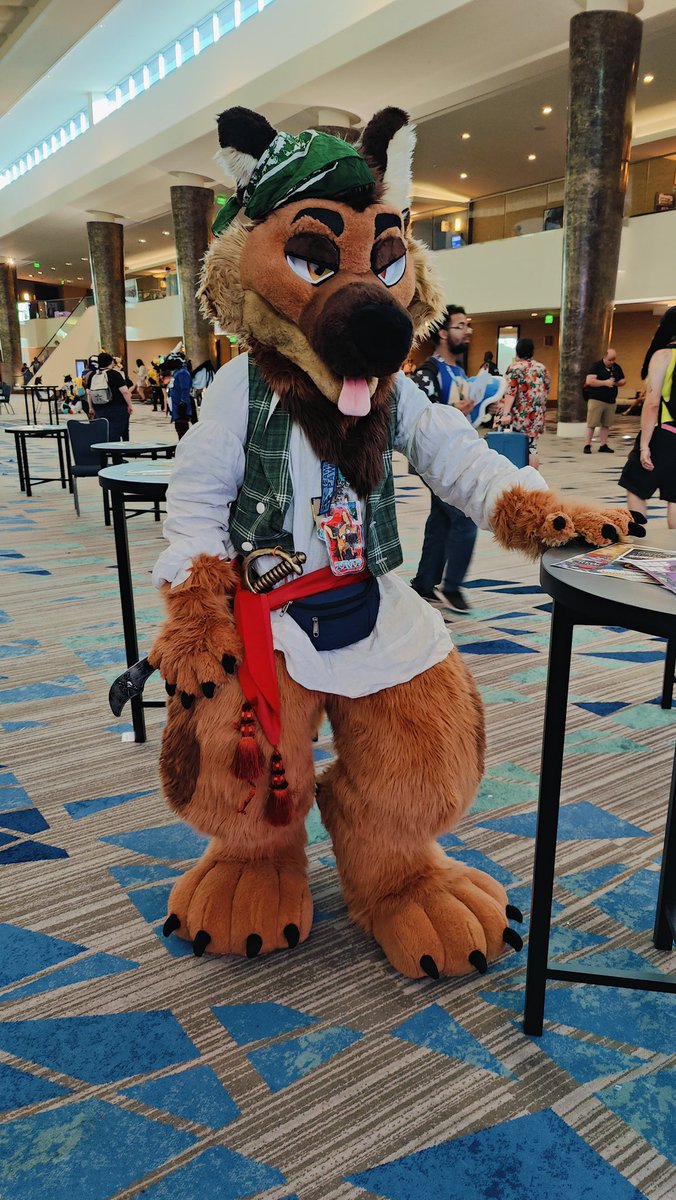 In search for all the booty &gt;:3

📸: <a href="/alvacoyote/">Alva 🔜 Megaplex</a> 

#Megaplex2024 #FursuitFriday