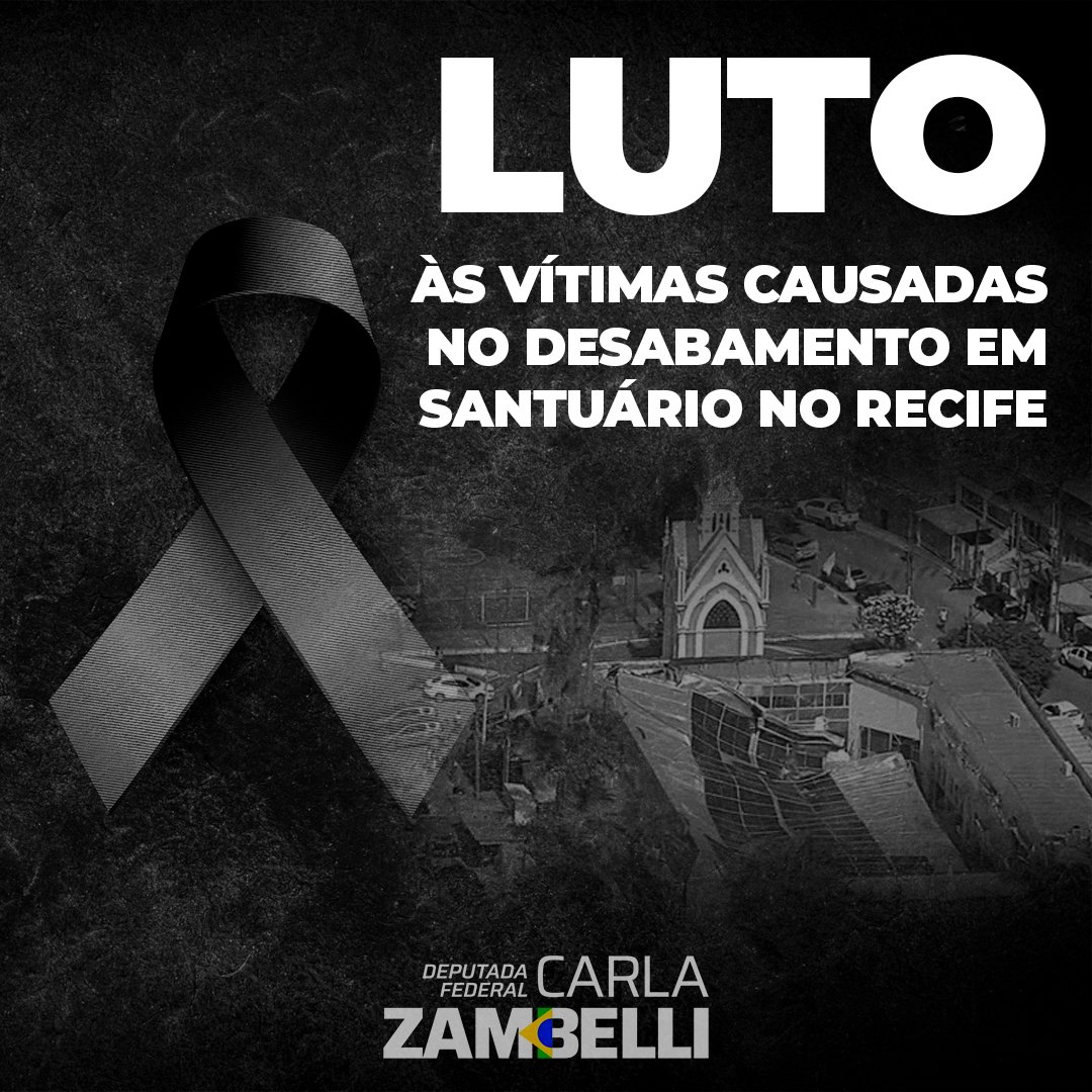 Durante a tarde desta sexta-feira, o teto de um santuário desabou enquanto distribuíam cestas básicas no Morro da Conceição, levando à duas mortes no local e alguns feridos.

Nossos profundos sentimentos aos familiares que tiveram os seus entes perdidos na tragédia, que Deus