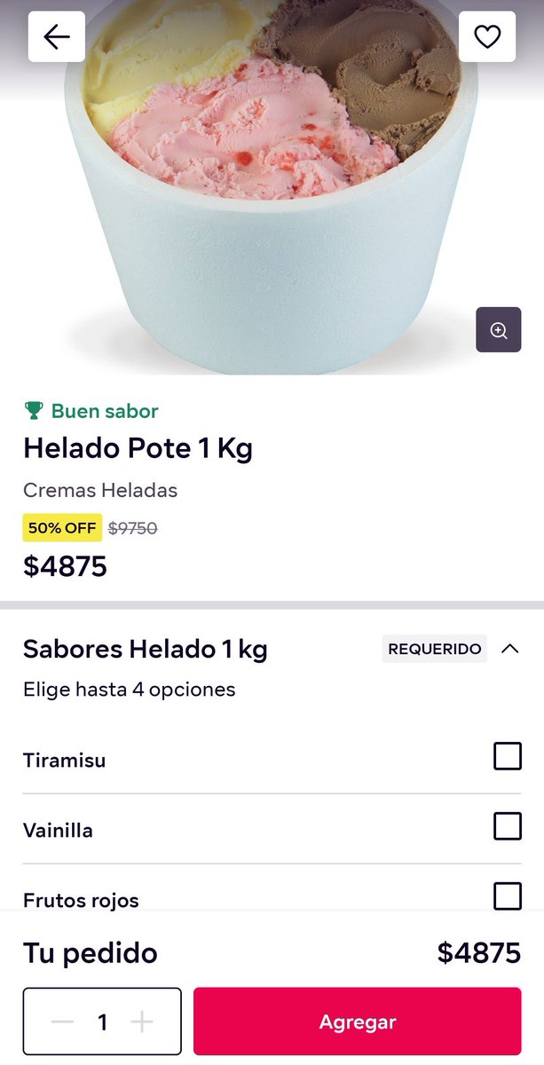 PreciosRosario2's tweet image. #HeladosEnRosario 🍨

💣 Ahora! pidiendo por #PedidosYa

🍨 1 kilo de helado en #Grido
💰 $4.875