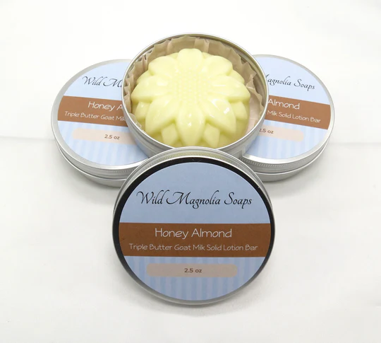 WldMagnoliaSoap's tweet photo. 25% off Honey Almond Solid Lotion Bar - Made with Three Butters - Cocoa, Shea and Mango along with Hemp and Goat Milk. It absorbs into your skin leaving your skin feeling nourished and moisturized. #lotion #solidlotion #lotionbar
https://t.co/jlGSC6exUQ https://t.co/NB8Ax8Yep1