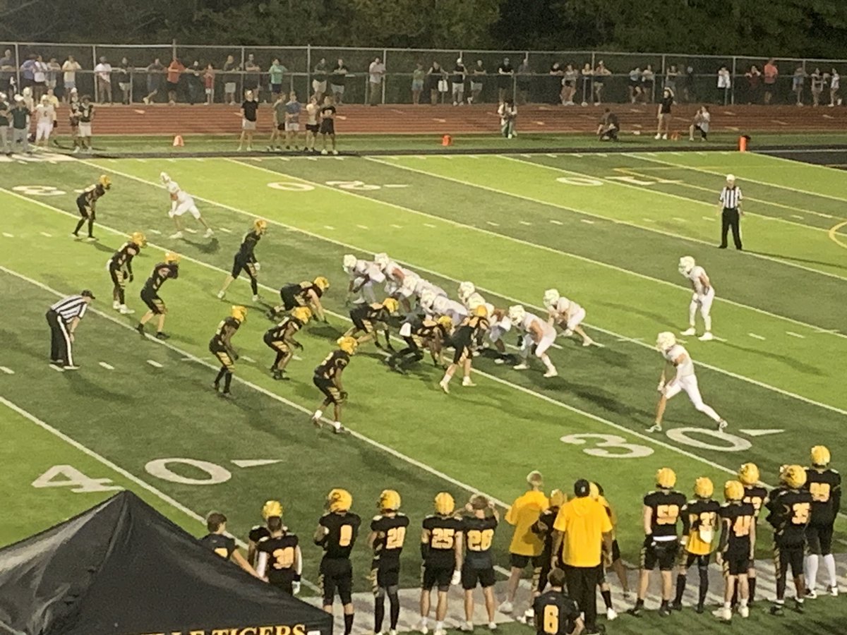 OHS Tigers holding strong!  Great crowd. Great atmosphere!