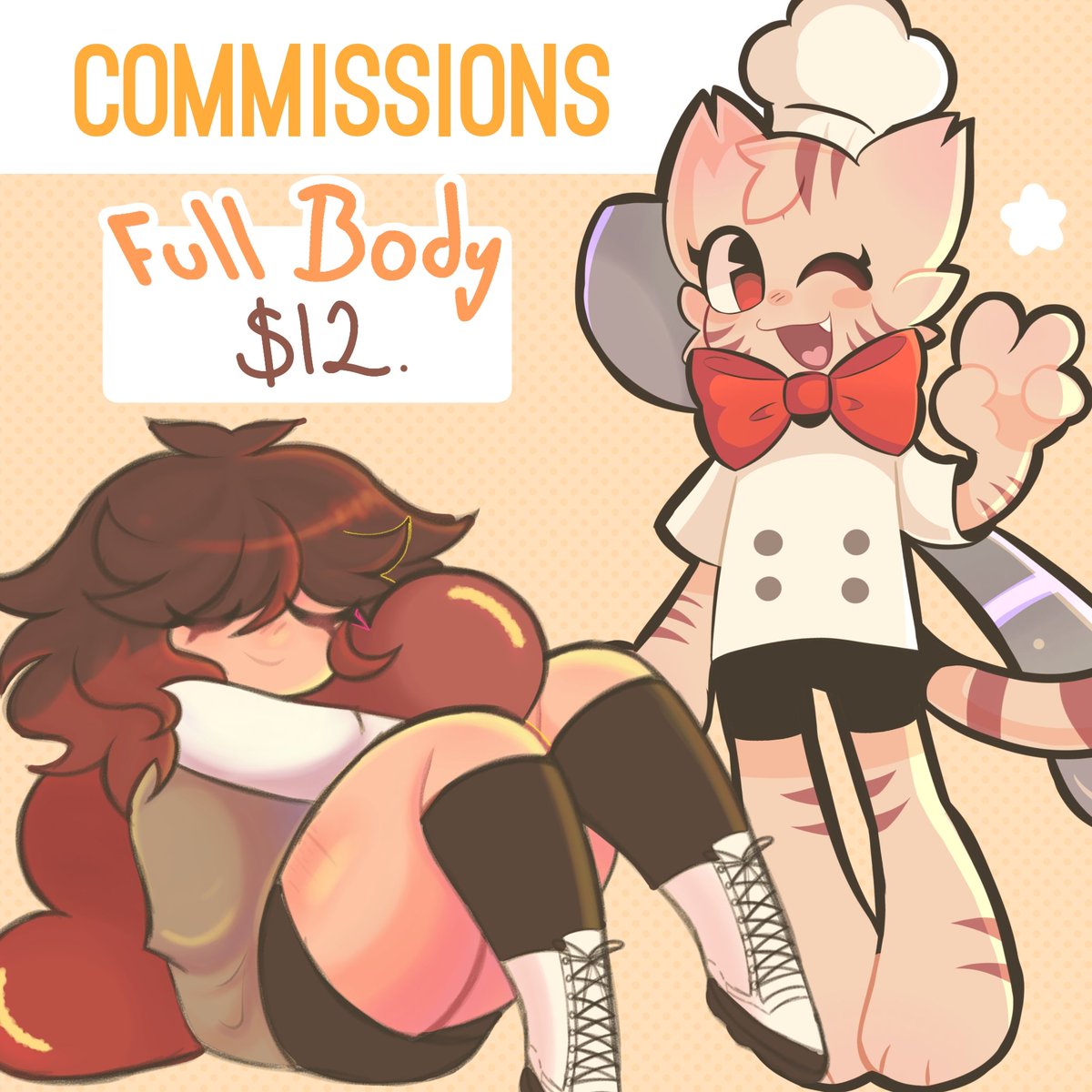 piwiius's tweet photo. I need to save money to pay for my university. So I decided to open commissions 
 
– *PAYMENT:* Only paypal! 
– For an extra character you pay $5 USD 
– Complex characters will be simplified

 Dm me if you are interested

#opencommissions #commissionopens #opencomms #art https://t.co/FjapCDxCvo