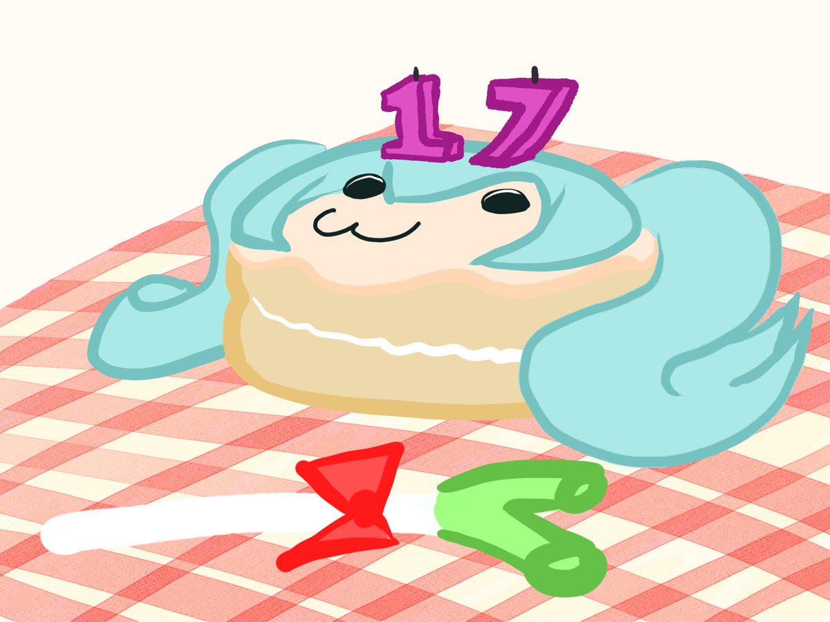 alpha_s100's tweet photo. Happy Birthday 🎂
#初音ミク生誕祭2024 https://t.co/JYEntMt7V5