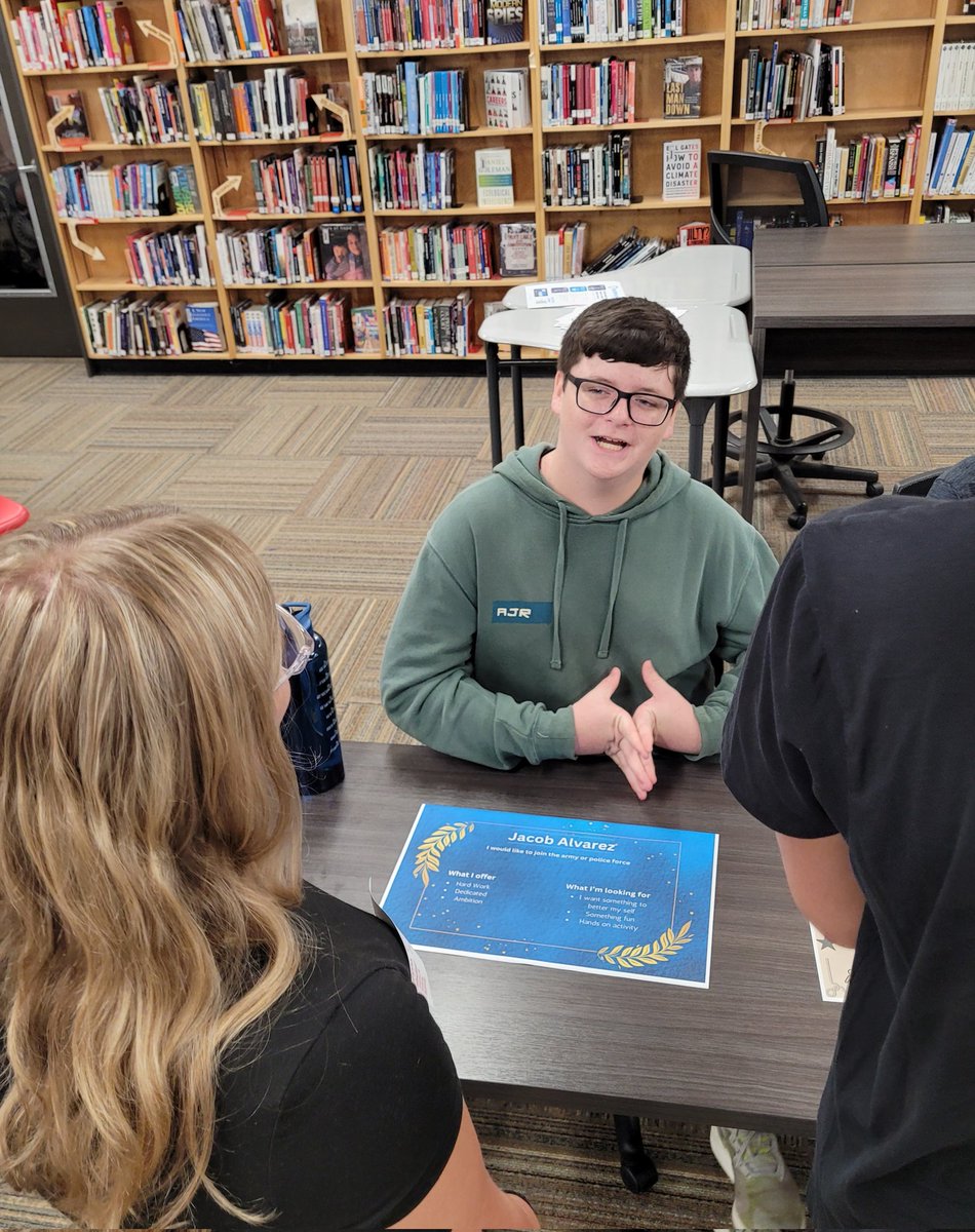 South Doyle High School Library tweet media