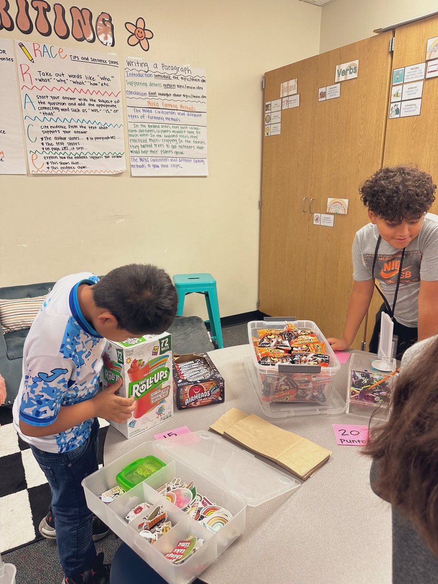 Gabriella Quintanilla (@msquintanilla_) on Twitter photo 🛒 Our ClassDojo store opened for the first time this school year! 🎉 My students were ready to cash in their points for some awesome prizes! 🎁✨ #RewardsTime #ClassroomFun <a href="/SmithES_AISD/">Smith Elementary</a> <a href="/NoLeaderLikeMe/">Greg Castille, M.Ed.</a> 🛒 Our ClassDojo store opened for the first time this school year! 🎉 My students were ready to cash in their points for some awesome prizes! 🎁✨ #RewardsTime #ClassroomFun <a href="/SmithES_AISD/">Smith Elementary</a> <a href="/NoLeaderLikeMe/">Greg Castille, M.Ed.</a>
