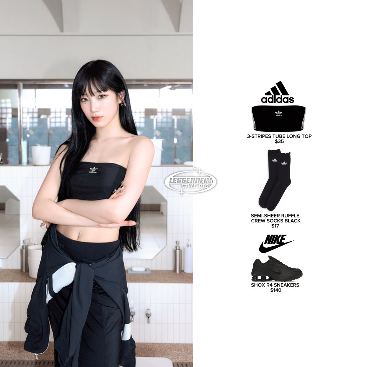 m*e様 ⭐︎限定⭐︎Le Sserafimカズハadidas Y-3 Hich 靴