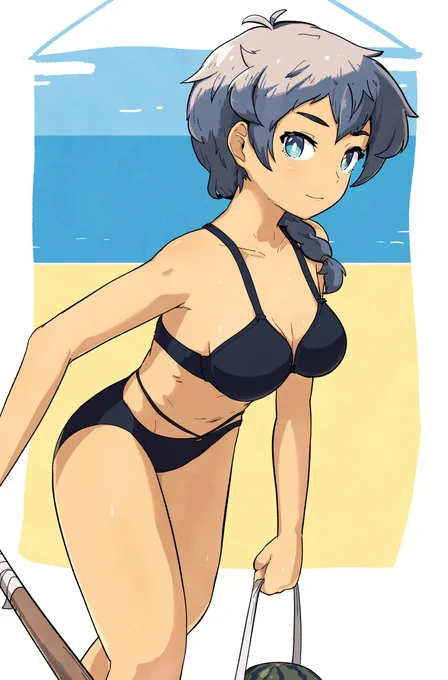 水着お絵描き 