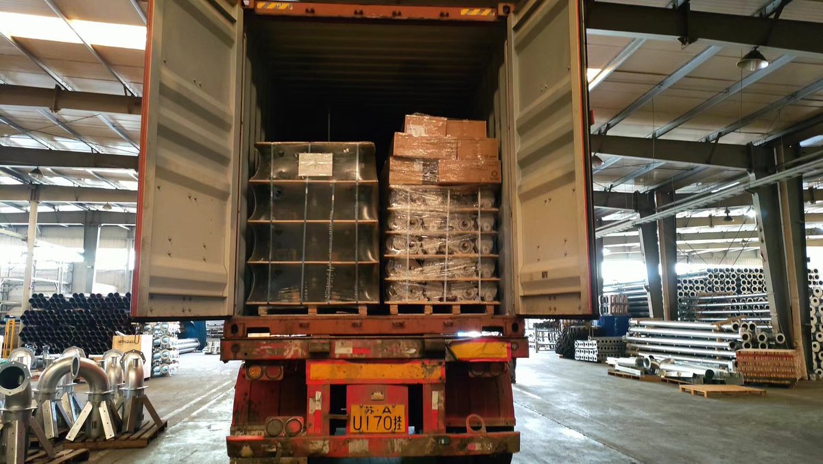 First time to ship 5 containers to Guatemala.