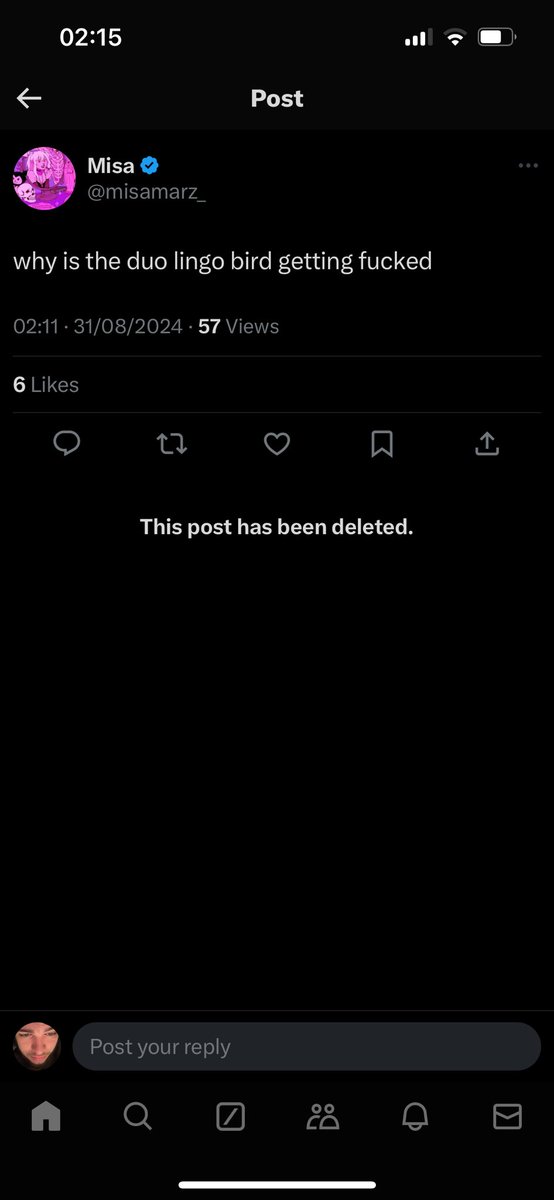 1thousand1000's tweet photo. @misamarz_ yeah ight bro https://t.co/nvw4ZhKEOY