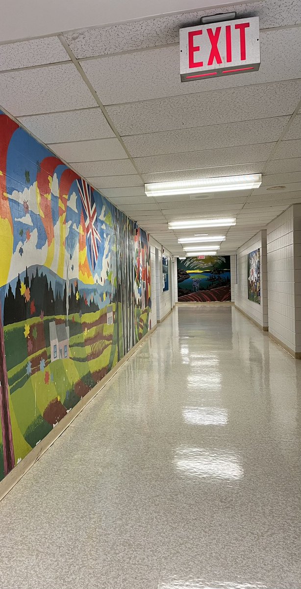 Here we go, Macklin!
We are ready for the 2024-2025 school year! 
A Big Thank You to our caretaking team for the bright shining floors and our office staff for working diligently to get things ready for the start of the year 👍🌟Your hard work is very much appreciated!