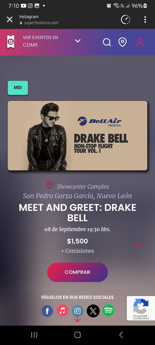 DrakemaniaInMty's tweet photo. Para los que nos han estado preguntándo si habrá M&amp;G, les dejamos enlace para conseguir sus accesos

https://t.co/c6z0FnASMV https://t.co/NyNeKhVYG9