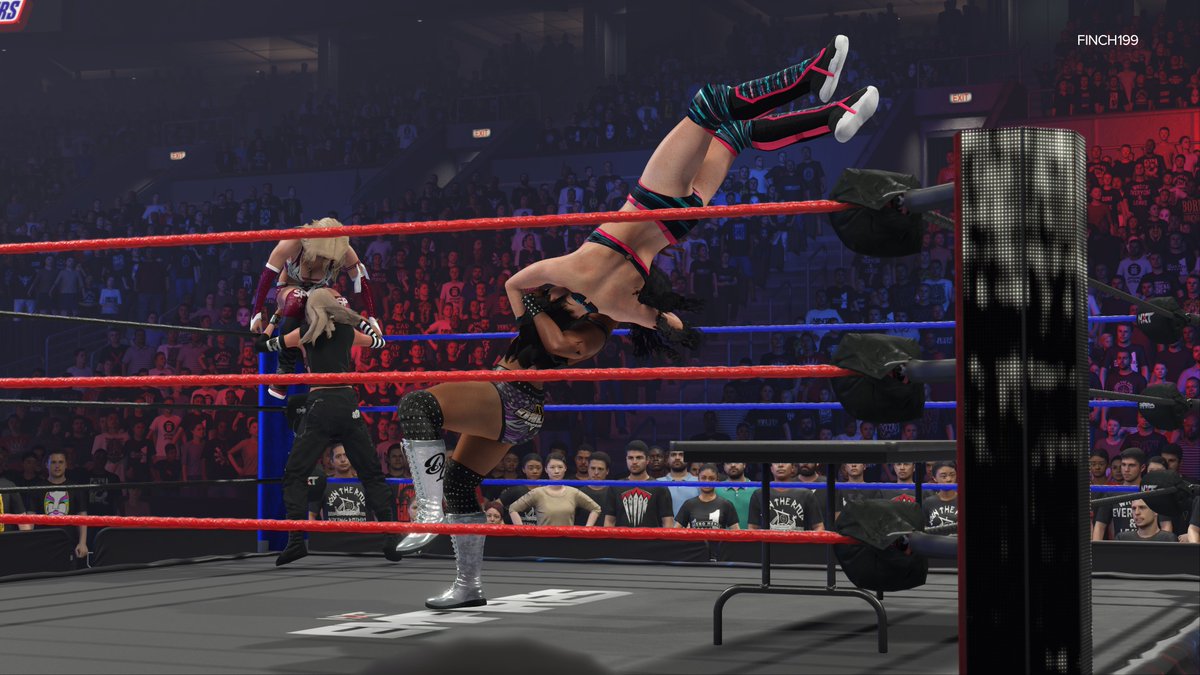 henry_finch's tweet photo. Wrestle Parade invades #NXTJAPAN :)
@HanaroniHime Dhalia's moveset is awesome, so powerful and has that old school feel.
#WWE2K24 https://t.co/Qolv1EdH7r