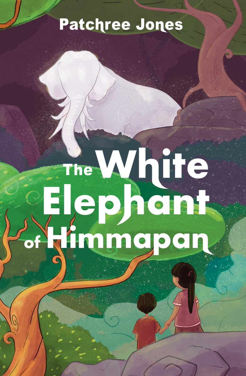 ✨COVER REVEAL✨

This chapter-book adventure is your next must-read this fall. But be careful! The floating white lights might not be the scariest thing in this forest! A perfect bedtime story with a bit of spook.

The White Elephant of Himmapan by Patchree Jones
Cover Art by