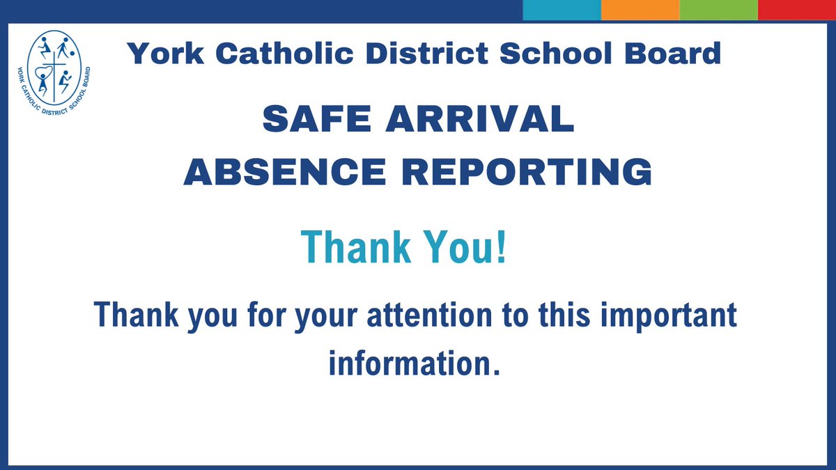 York Catholic District School Board tweet media