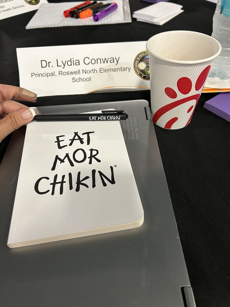 RNEprincipal's tweet photo. I spent some time thought partnering with #chickfila and many other leaders on #schoolsafety #rnegreatthings #myweekinreview https://t.co/gVVvlnDVag