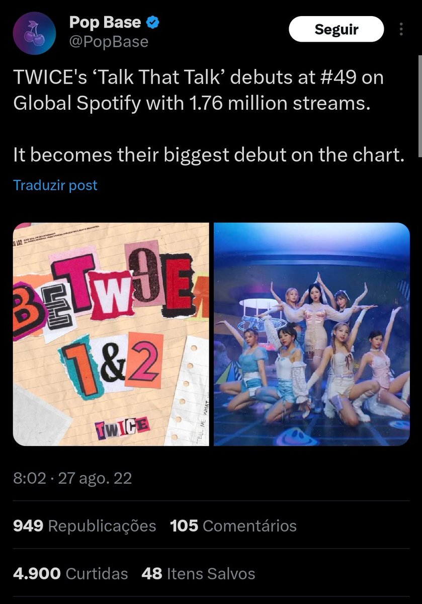 oncervo's tweet photo. FAKE + 49 MAIOR QUE 1 = TWICE WINS https://t.co/UMIAV78SP6