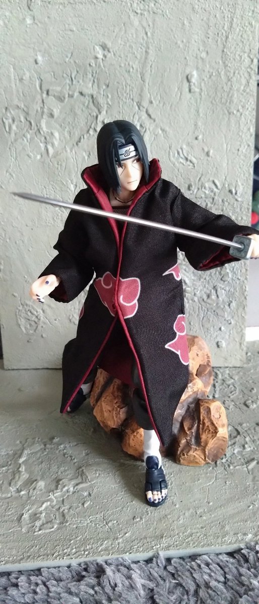 「うちはイタチ届いた\( 'ω')/暁マントいいね\( 'ω')/#t_shf#N」|吉岡　隼のイラスト
