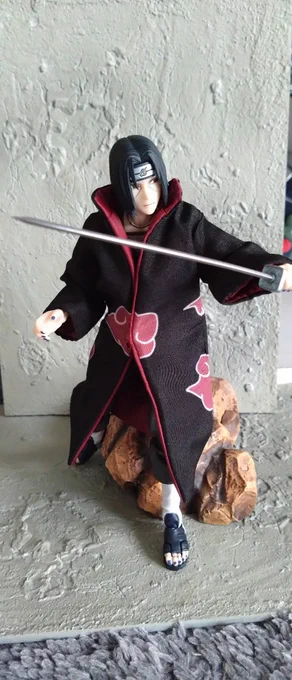 うちはイタチ届いた\( 'ω')/暁マントいいね\( 'ω')/#t_shf#NARUTOP99 