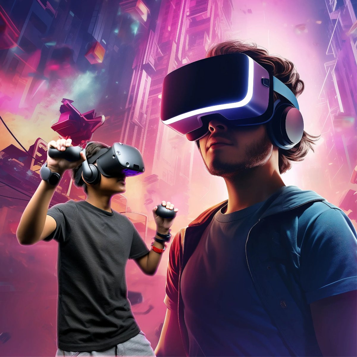 DrDataScientist's tweet photo. Gaming in the Metaverse: The Next Level of Immersion: What if you can be a part of the virtual world in a game? Metaverse gaming makes this possible with VR (Virtual Reality) creating an immersive… https://t.co/M7YdtA2mGU #DataScince #ArtificialIntelligence #MachineLearning https://t.co/retF6uhiMt