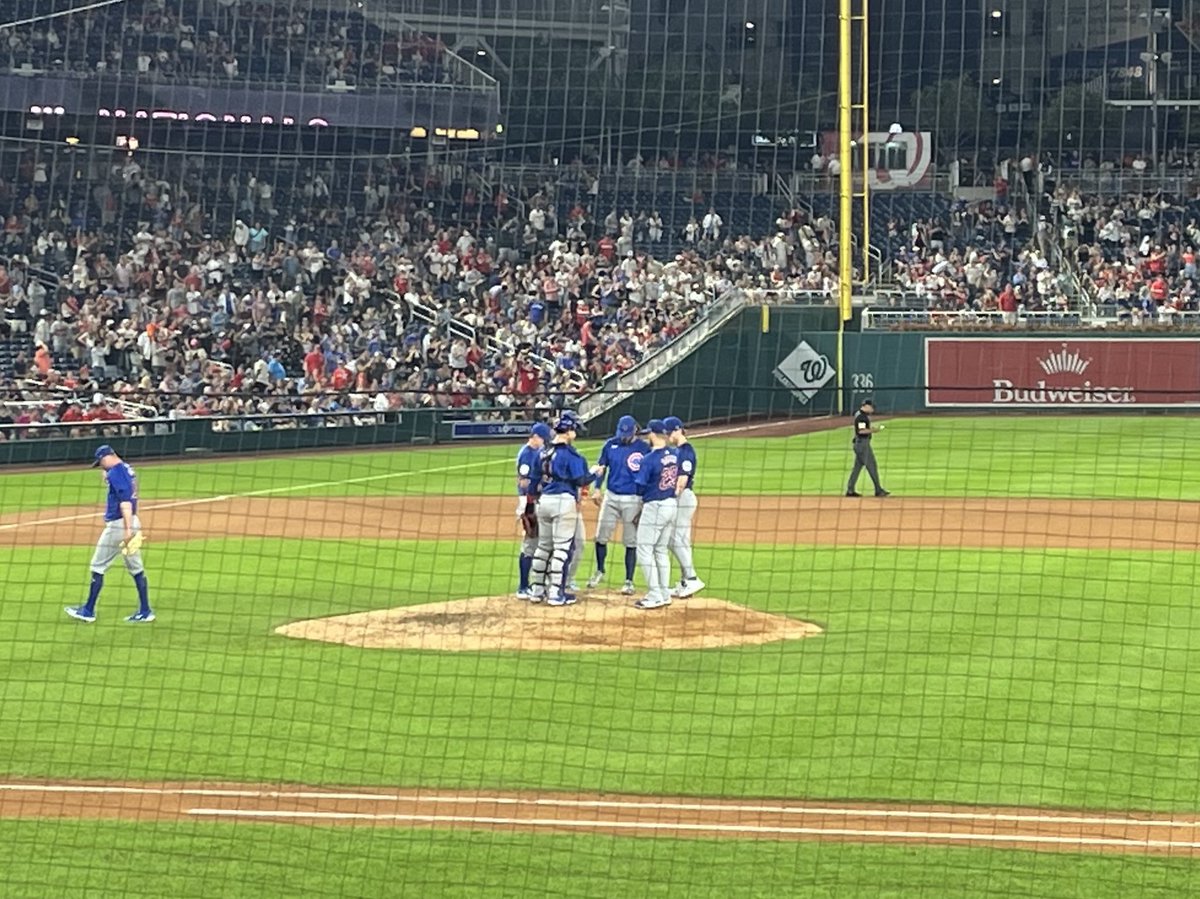 “Candlesticks—candlesticks always make a nice gift…” #Natitude ⁦<a href="/NationalsPark/">Nationals Park</a>⁩