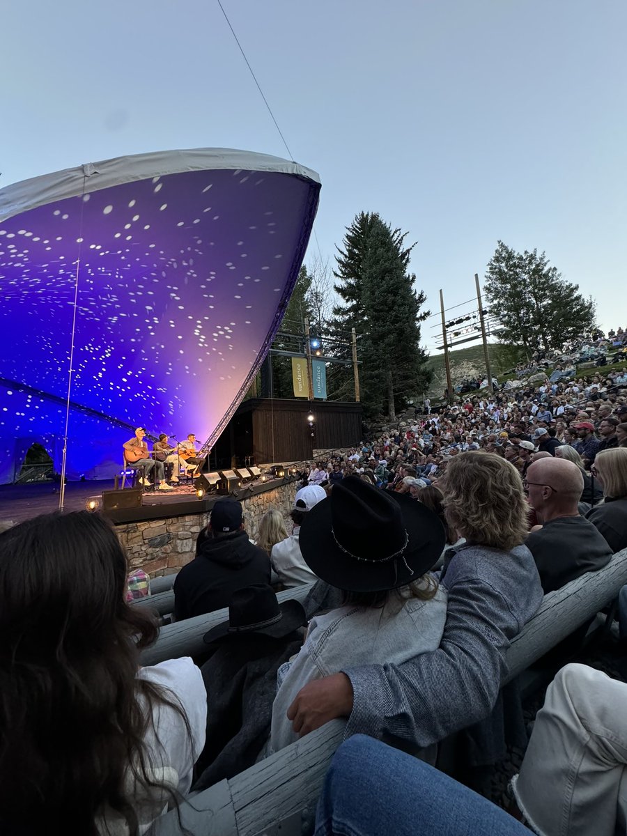 trevorslund's tweet photo. Bluebird cafe series at Sundance is a summer must https://t.co/wbBfItJYTl