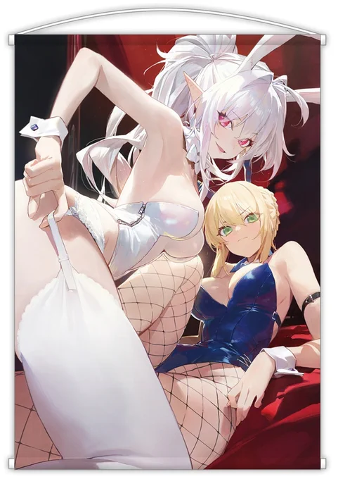 モ誰()先生「レディ・アヴァロン&amp;アルトリア」B2Wスエードタペストリー(予約限定受注生産)メロン【予約申し込み締め切り:2024年9月8日23:59〆切】#FateGO #FGO 